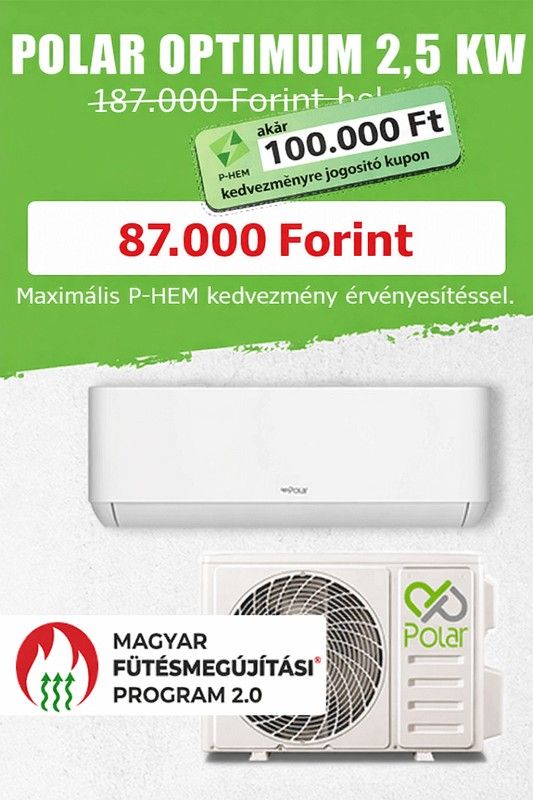 Polar Optimum 3.5kW akció